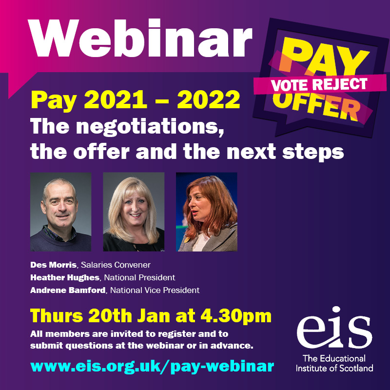 Pay Webinar: 2021 - 2022 Pay Negotiations